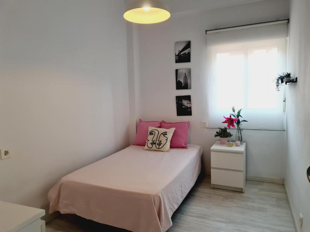 Posteľ alebo postele v izbe v ubytovaní Campanar Flat