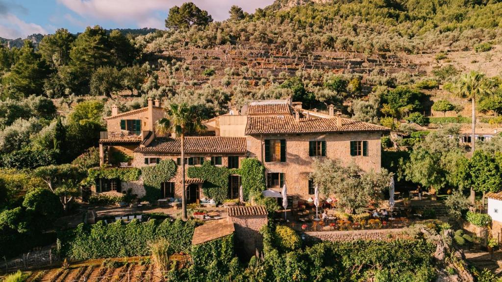 an image of a house in a mountain at Ca's Xorc Luxury Retreat - ADULTS ONLY in Sóller