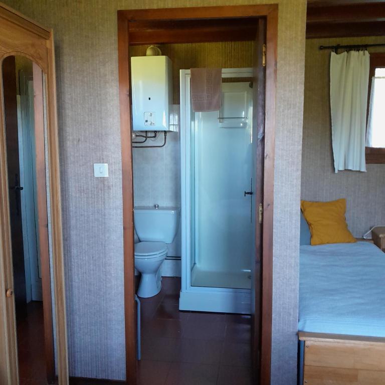 Koupelna v ubytování B&B Las Trinquades