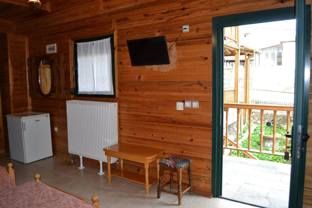 TV a/nebo společenská místnost v ubytování Safari