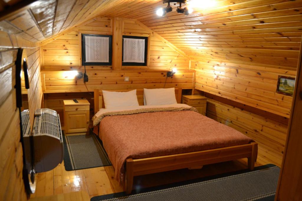 Postel nebo postele na pokoji v ubytování Safari