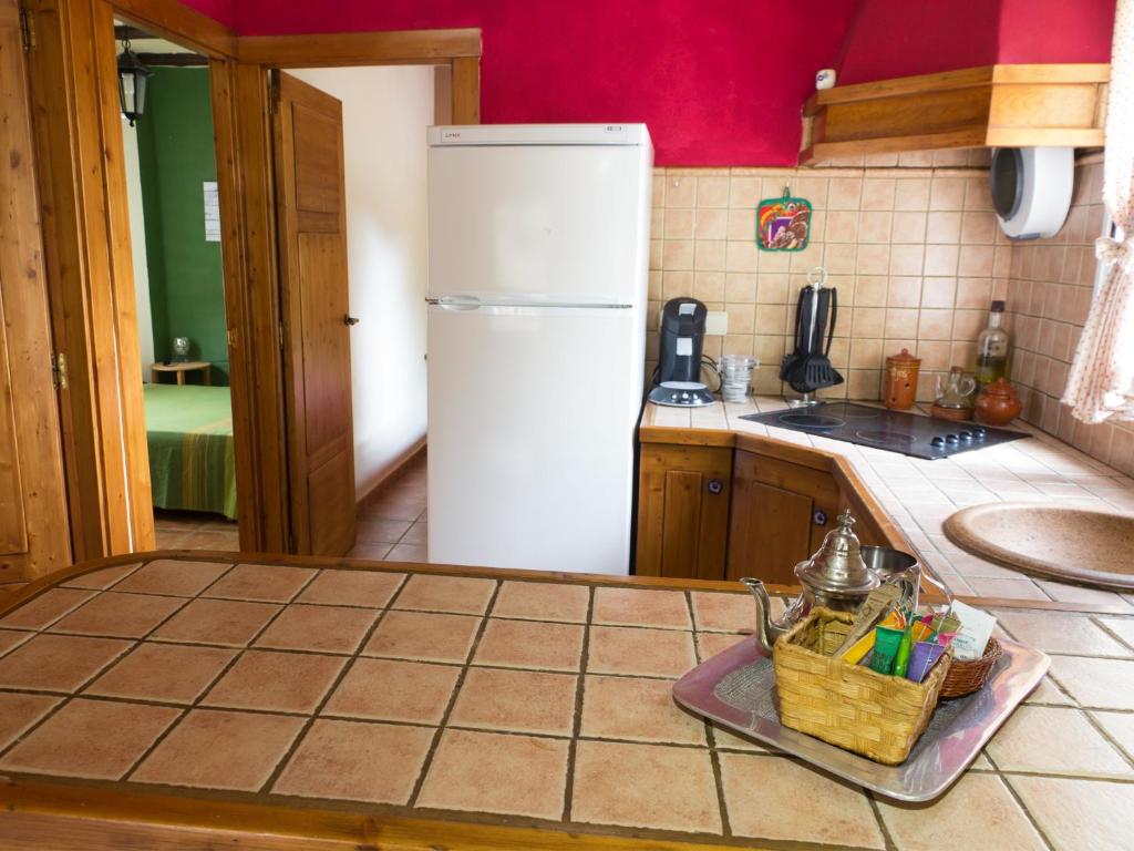 Kuchyň nebo kuchyňský kout v ubytování Corralets