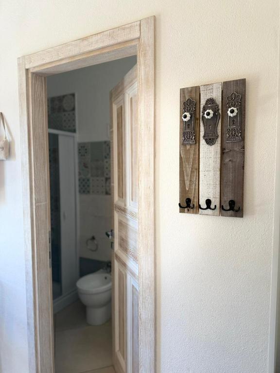 Koupelna v ubytování Residenza Al Castello