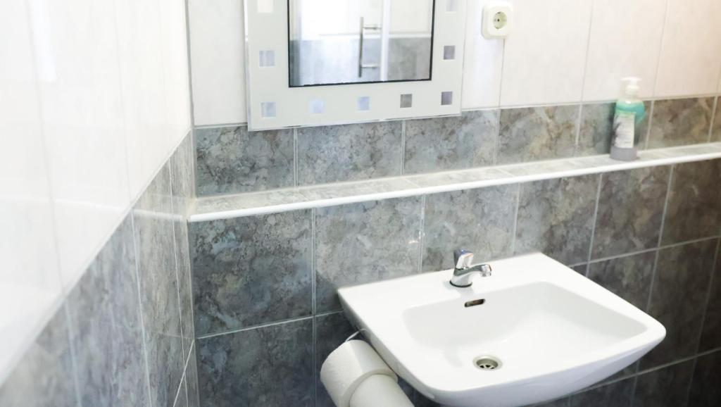 Koupelna v ubytování Apartments Markunović
