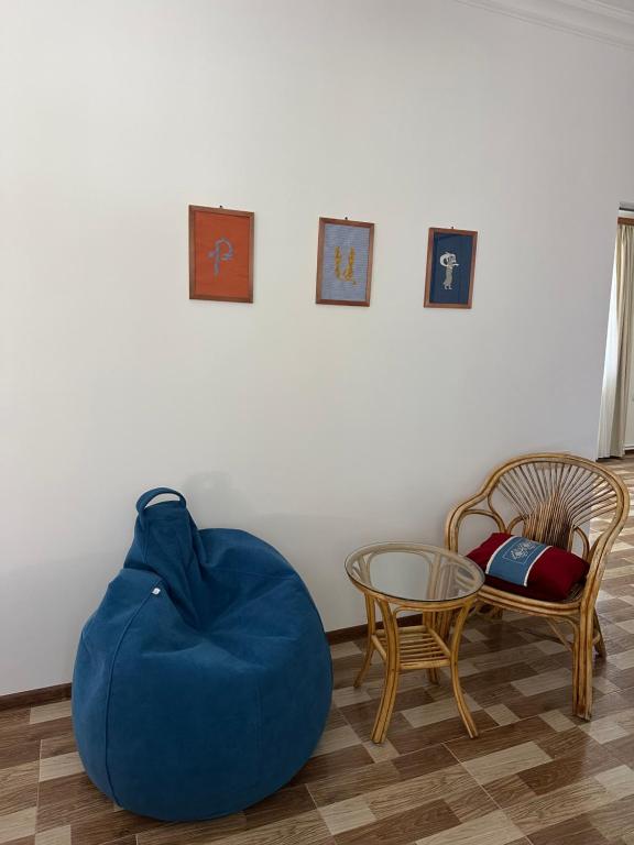 Posezení v ubytování TAGANI Guest House