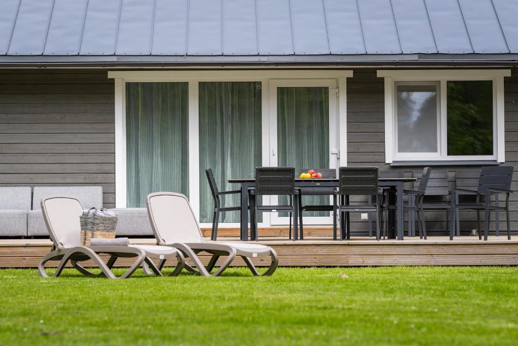 Zahrada ubytování Jõeranna Lodge