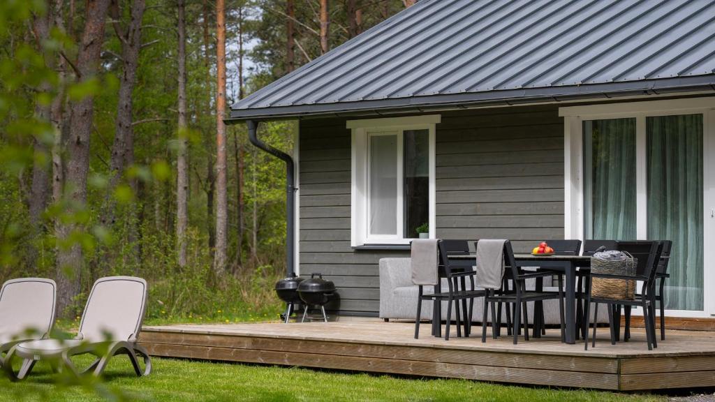 Zahrada ubytování Jõeranna Lodge