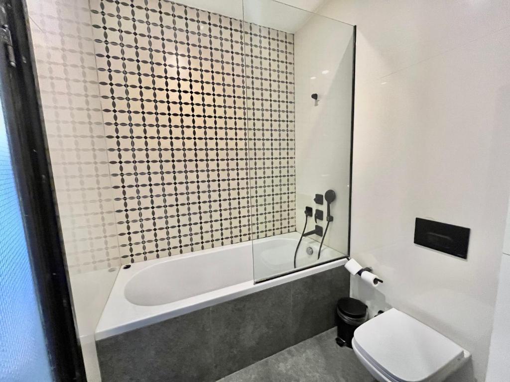 Koupelna v ubytování Fitas Oda Hotel