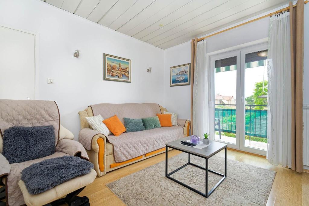Posezení v ubytování Apartments Grassi by Rent Istria