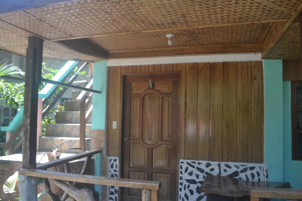 Balkón nebo terasa v ubytování SHENAMAE Pension&Apartel