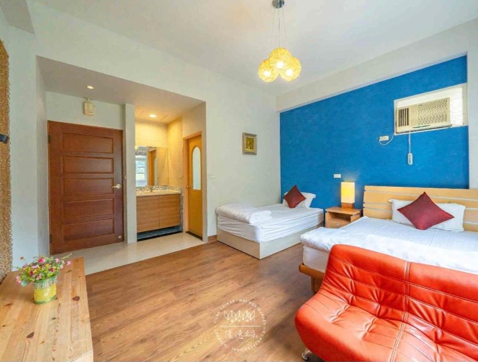 Postel nebo postele na pokoji v ubytování Left Bank BnB