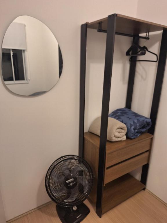 Postel nebo postele na pokoji v ubytování AP próximo ao Allianz!