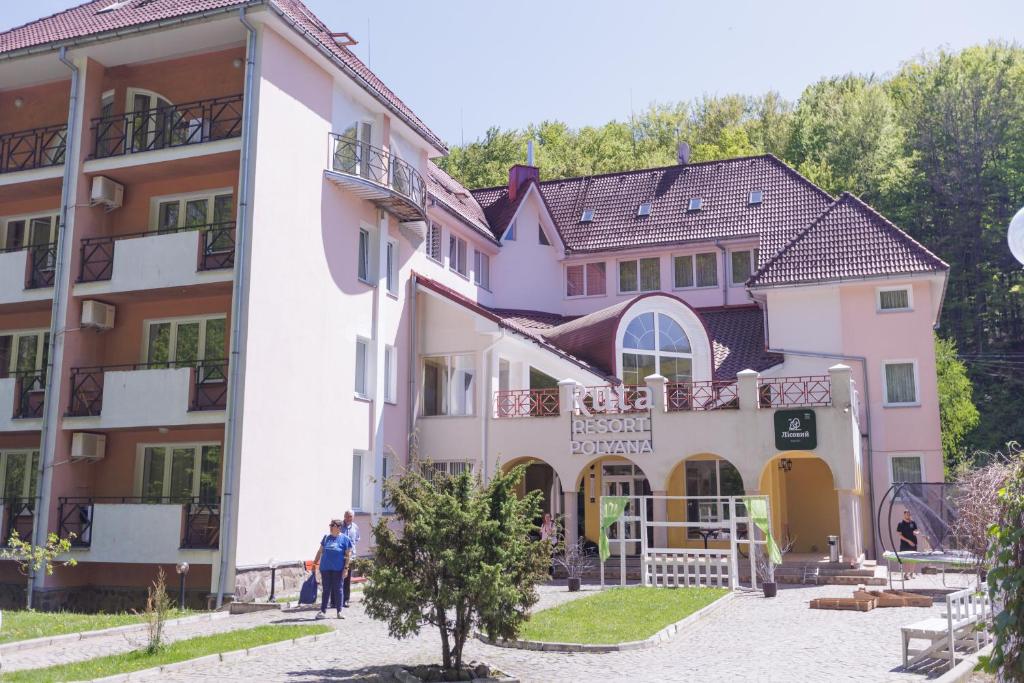 Budova, kde se hotel nachází
