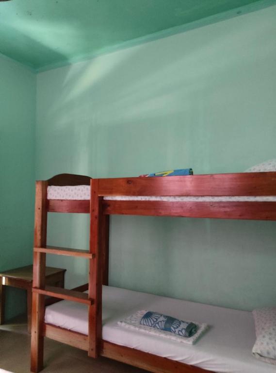 Palanda nebo palandy na pokoji v ubytování SHENAMAE Pension&Apartel