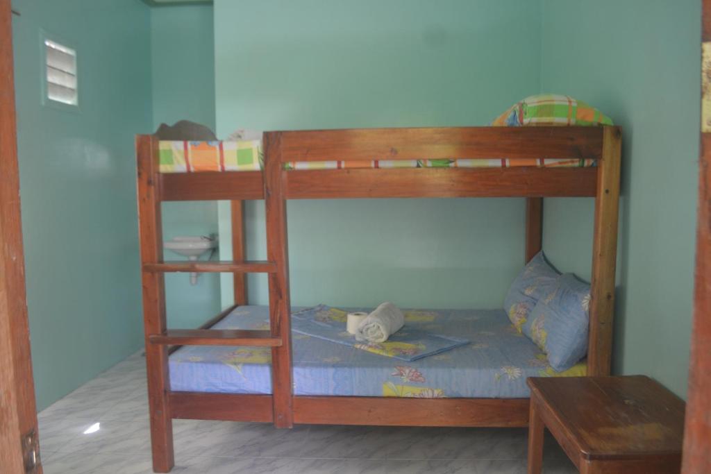 Palanda nebo palandy na pokoji v ubytování SHENAMAE Pension&Apartel