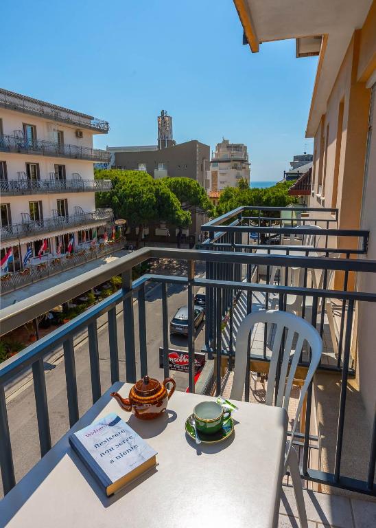 Balkón nebo terasa v ubytování Hotel Portofino