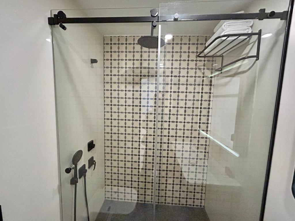 Koupelna v ubytování Fitas Oda Hotel