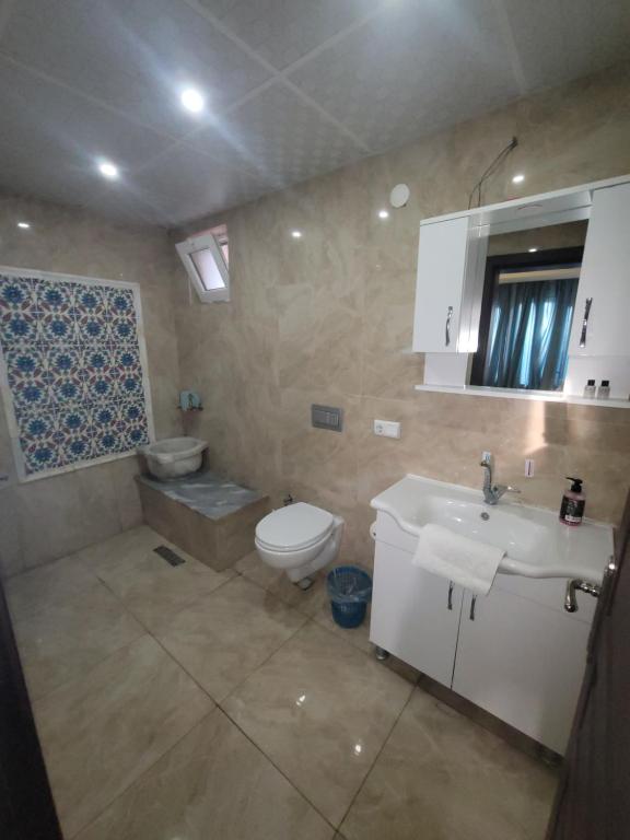 Koupelna v ubytování shah sultan Ozturk Hotel