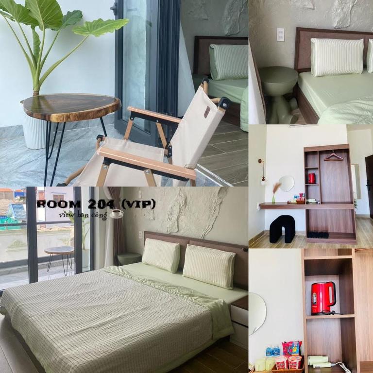 Χώρος καθιστικού στο Bơ House- Đảo Phú Quý