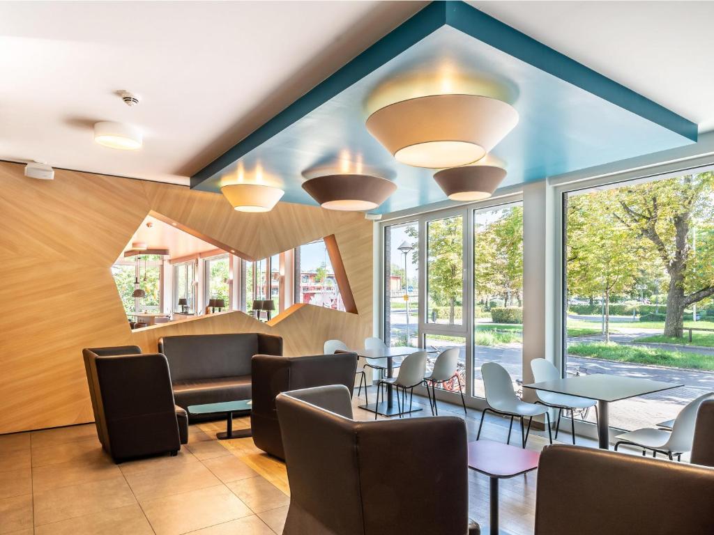 Posezení v ubytování B&B Hotel Konstanz