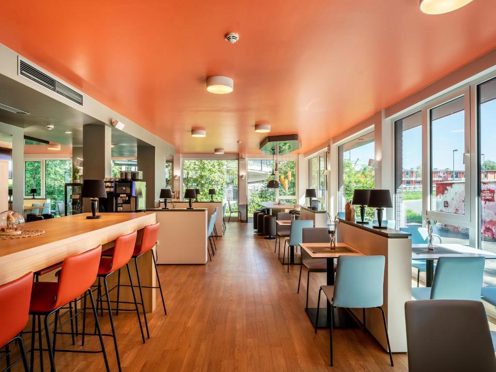 Restaurace v ubytování B&B Hotel Konstanz