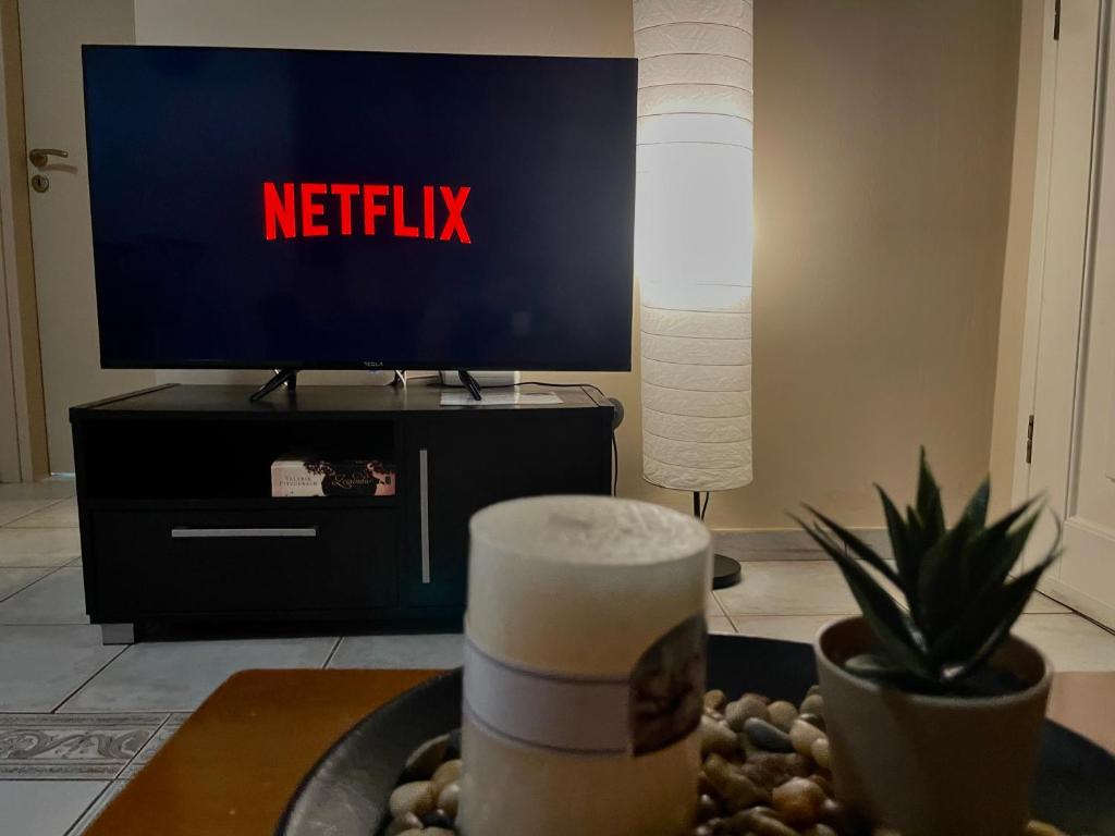 TV a/nebo společenská místnost v ubytování Ira Apartments