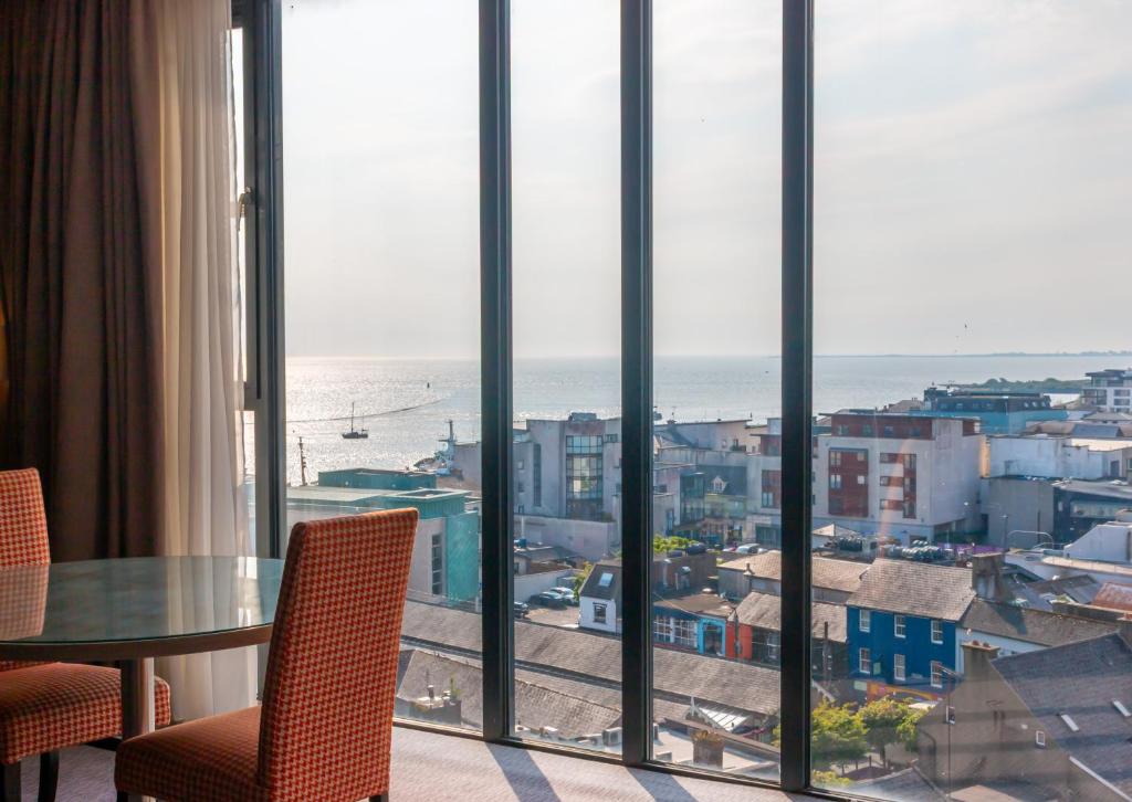 a view of the ocean from a hotel room at Whites of Wexford in Wexford