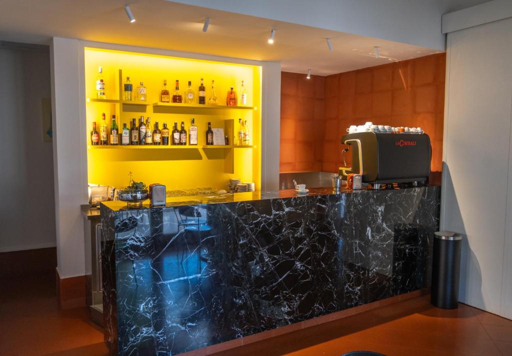 Lounge nebo bar v ubytování Hotel Moderno