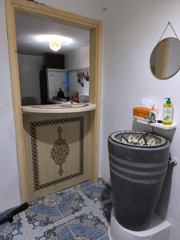 Kuchyň nebo kuchyňský kout v ubytování Dar Ouaco chambres d'hôtes