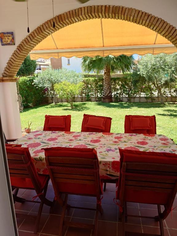 Zahrada ubytování Villas Alandalus