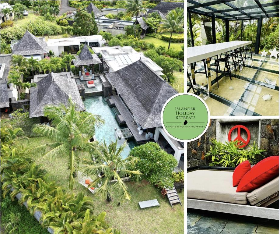 Taman di luar Villa Love