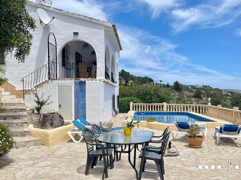 Balkón nebo terasa v ubytování VH CostaBlanca - EL HORIZONTE