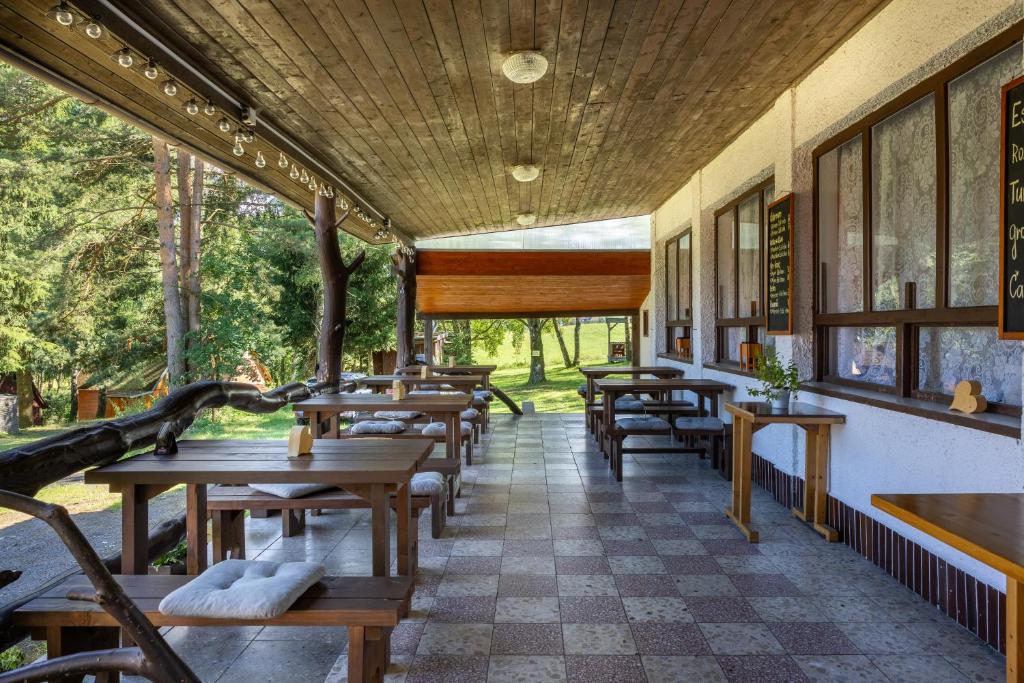 Restaurace v ubytování Kemp Pod Břízami