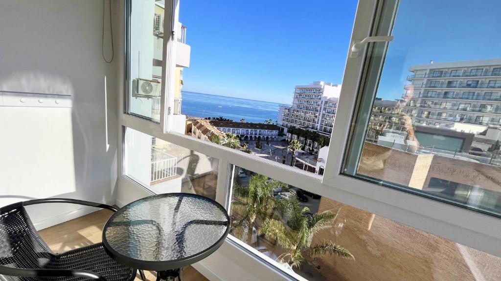 Balkón nebo terasa v ubytování Pool and Beach in Benalmádena