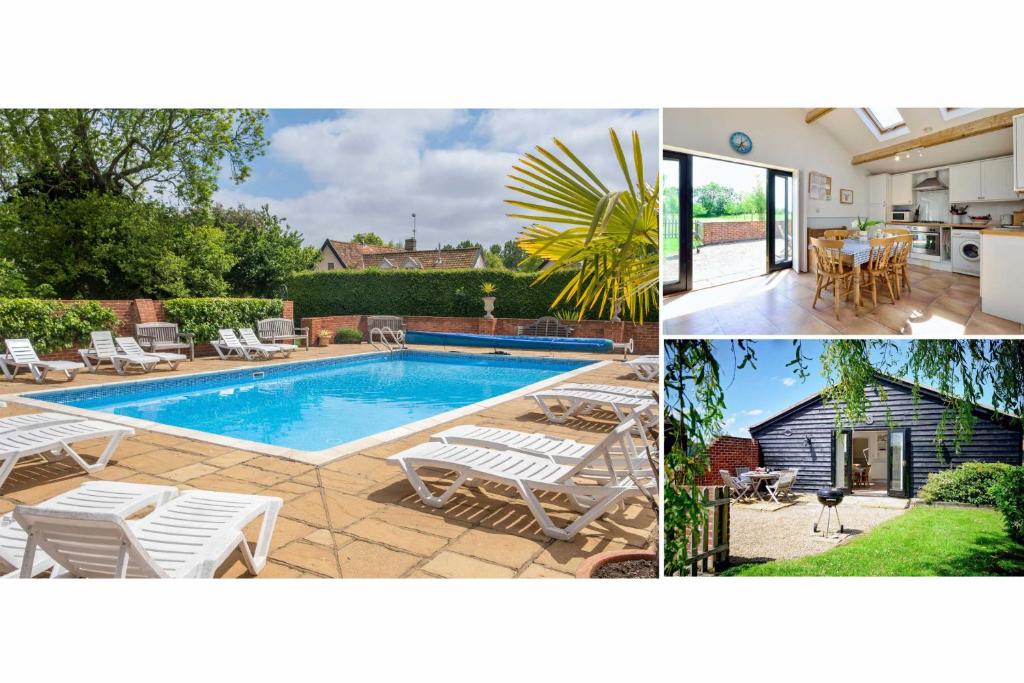 Πισίνα στο ή κοντά στο East Green Farm Cottages - Gardeners Cottage