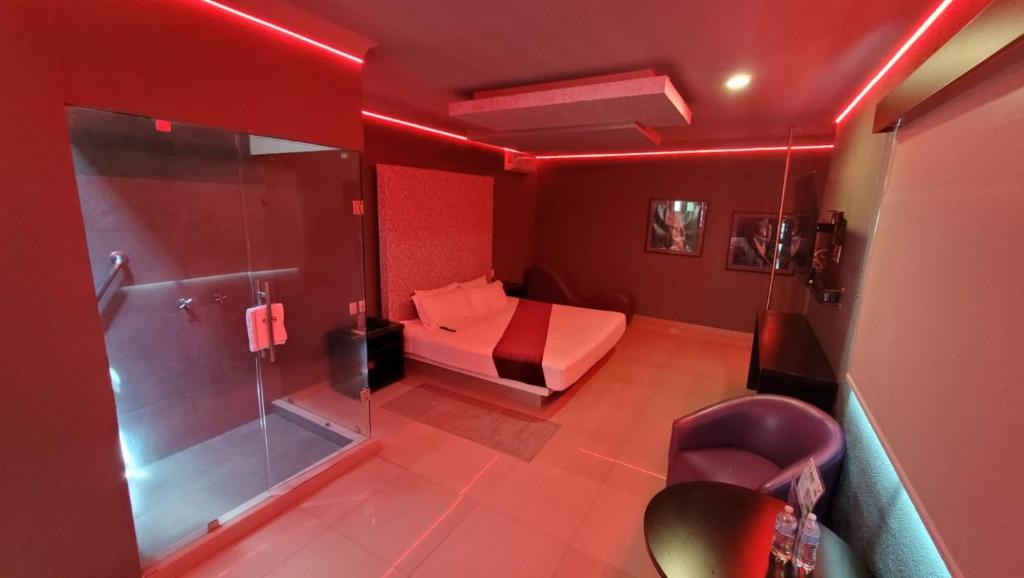 Posezení v ubytování Motel Real de Queretaro