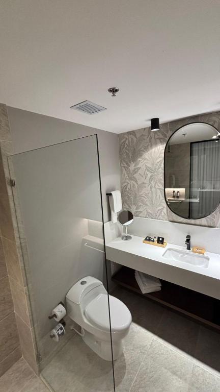 Koupelna v ubytování Sonesta Hotel Ibagué