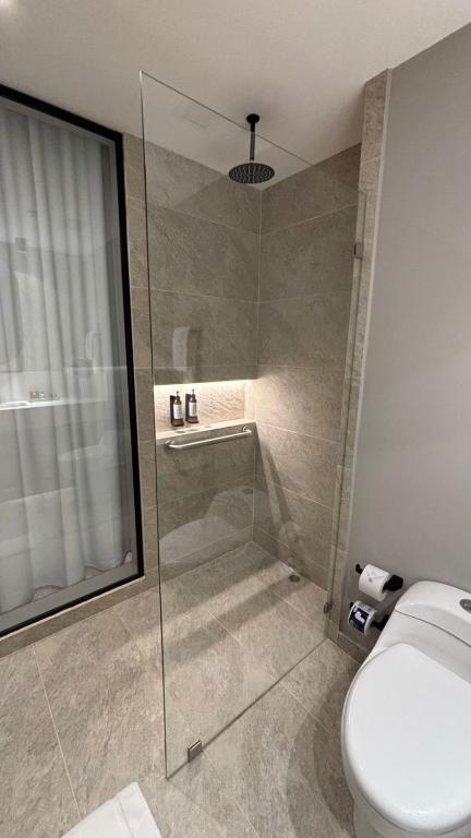 Koupelna v ubytování Sonesta Hotel Ibagué