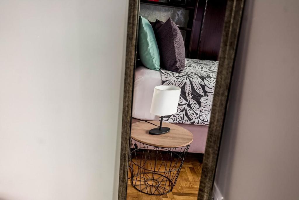 Postel nebo postele na pokoji v ubytování Economy shared apartment in central Athens