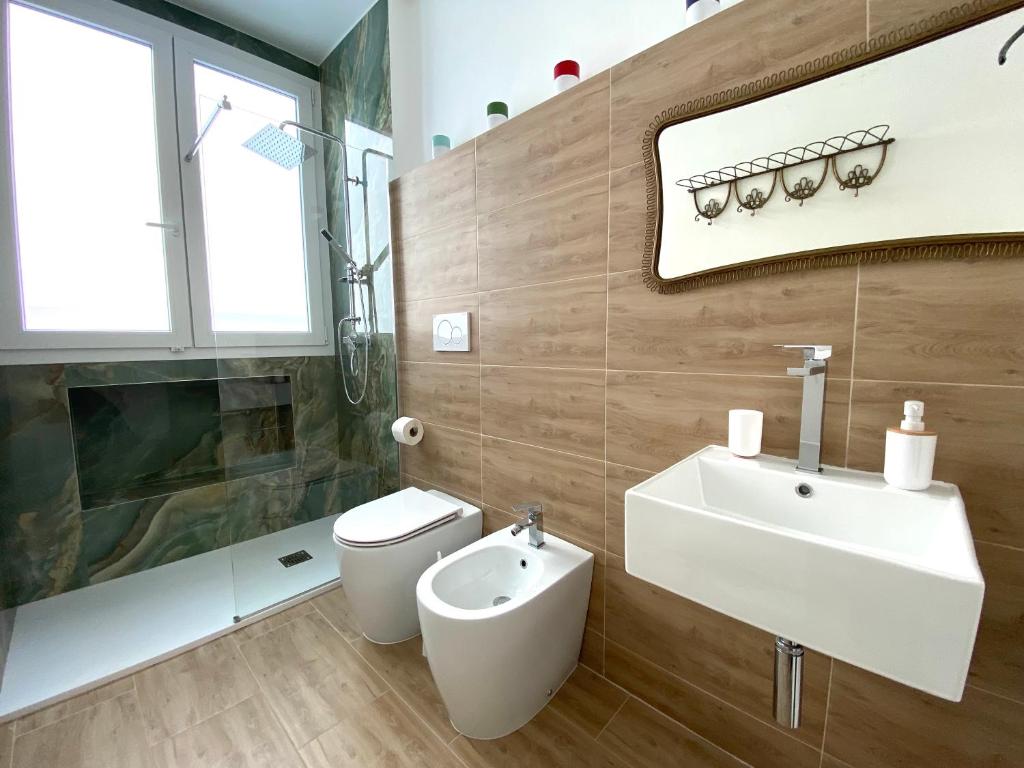 Koupelna v ubytování Isid'Oro Rooms