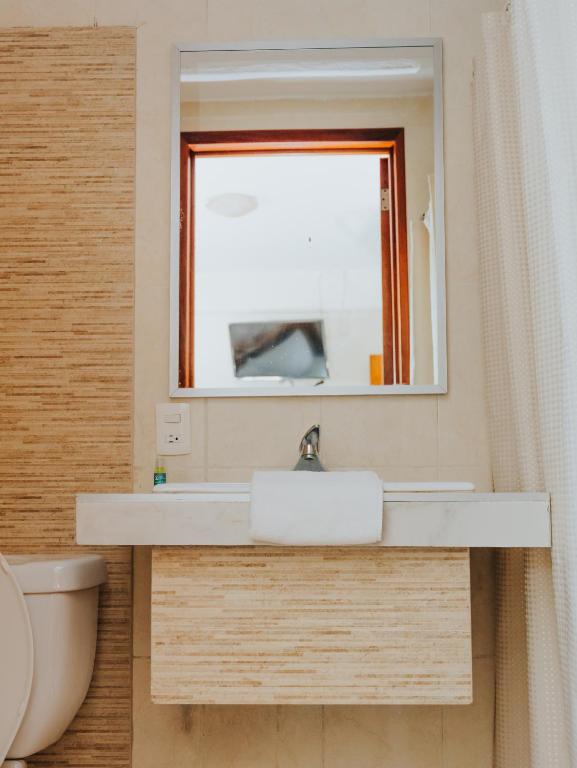 Koupelna v ubytování Casa Chetumal Hotel