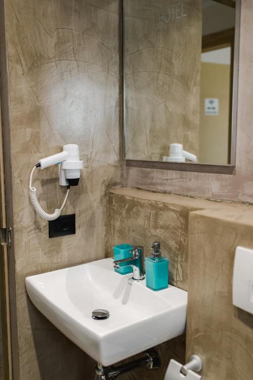 Koupelna v ubytování Ritson Hotel