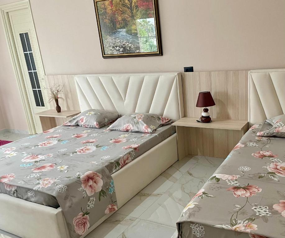 Letto o letti in una camera di Vila BriArt