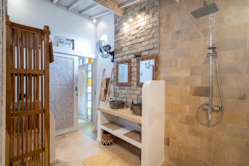 Koupelna v ubytování Villa Satu Cinta