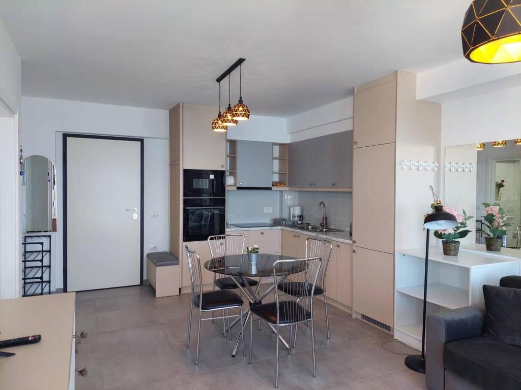 Polished Apartment with Sea Glimpse