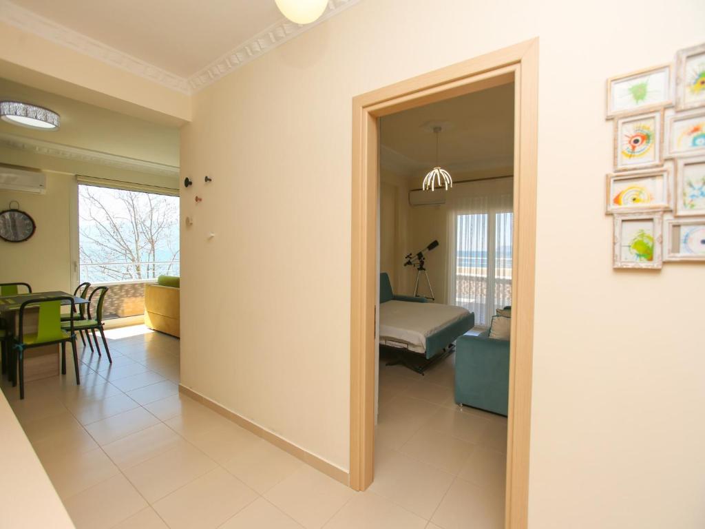 Posezení v ubytování Apartment by Old Beach Vlore