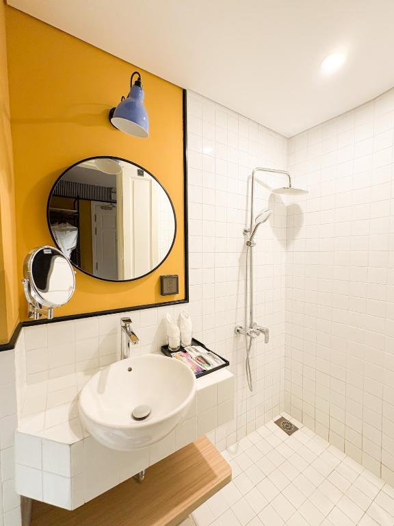 Koupelna v ubytování A25 Hotel - 130 Bà Triệu