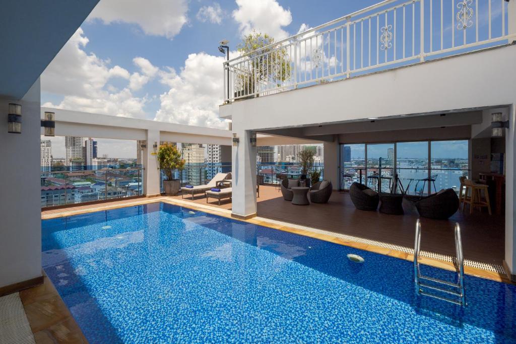 Bazén v ubytování Amana Hotel & Residences nebo v jeho okolí