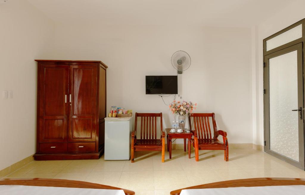Phòng cho 3 người có Ban Công