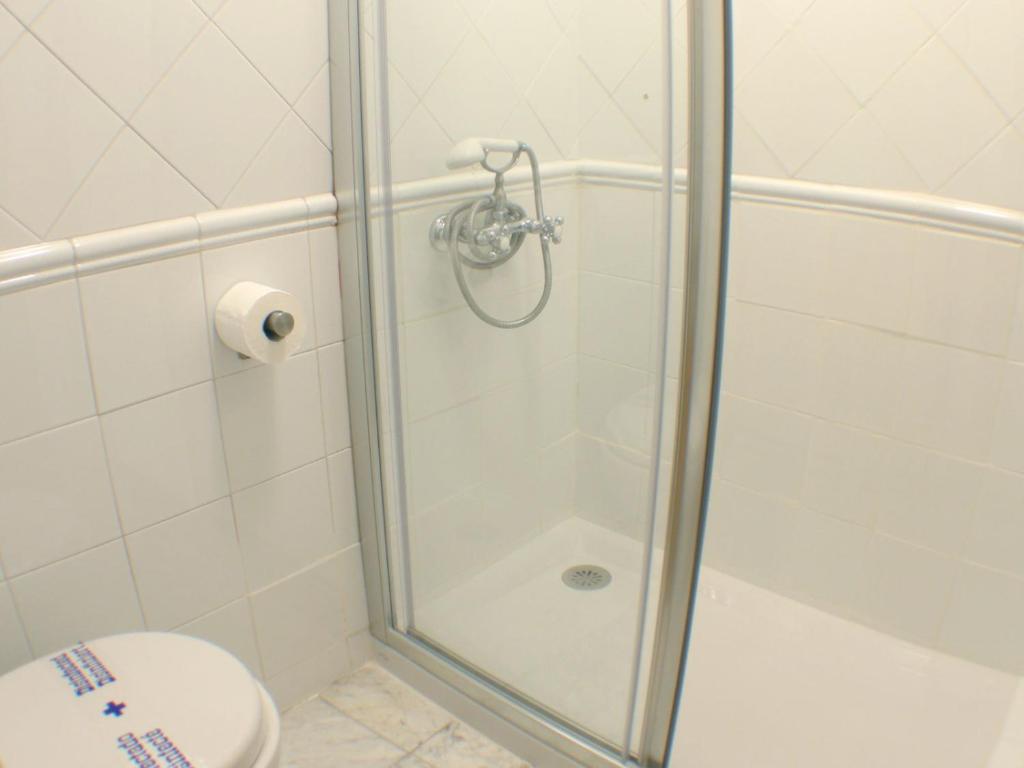 Koupelna v ubytování Hostal Canovas